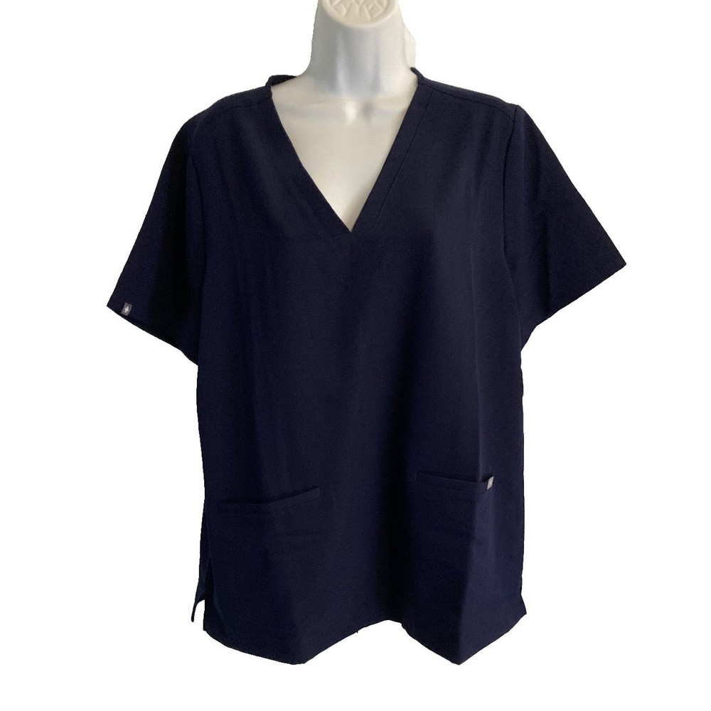 Figs Women's Navy Blue Top